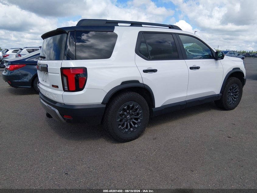 Vin: 5fnyf9h5xtb014032, lot: 45879445, honda passport awd trailsport/awd trailsport blackout 20264