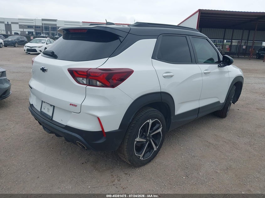 Vin: kl79mtsl4mb162984, lot: 45879470, chevrolet trailblazer fwd rs 20214