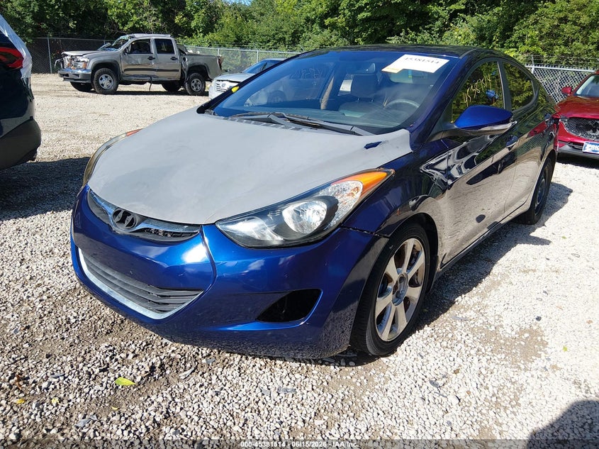 2013 Hyundai Elantra Limited 5NPDH4AE1DH295596 photo 1