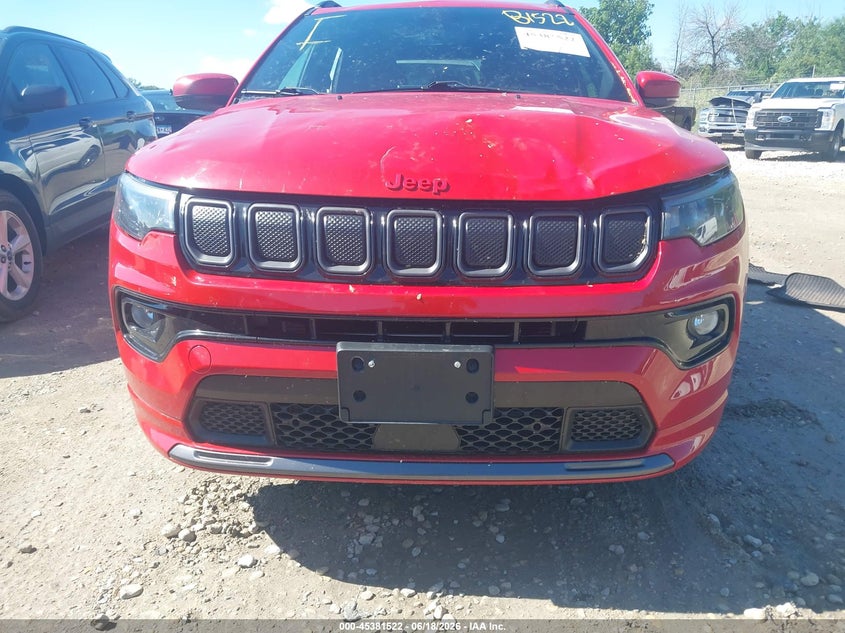 2022 Jeep Compass (Red) Edition 4X4 VIN: 3C4NJDCB8NT212470 Lot: 45381522