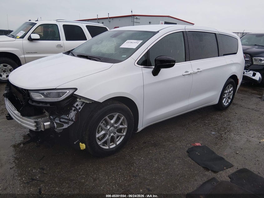 Vin: 2c4rc1bg8tr191000, lot: 45879549, chrysler pacifica select 20262