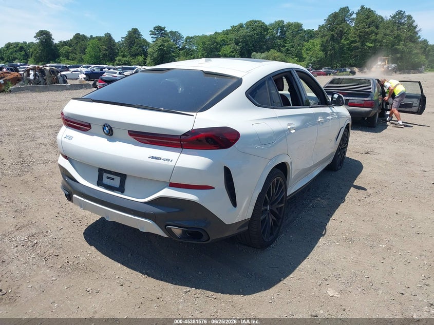 Vin: 5ux33ex04r9u46313, lot: 45879571, bmw x6 xdrive40i 20244