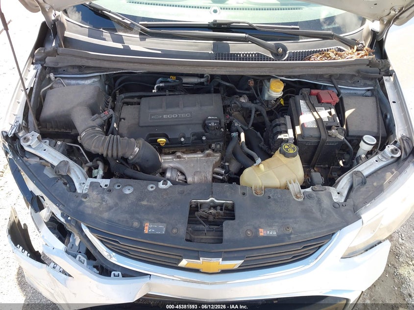2017 Chevrolet Sonic Lt Auto VIN: 1G1JD5SB1H4166285 Lot: 45381593