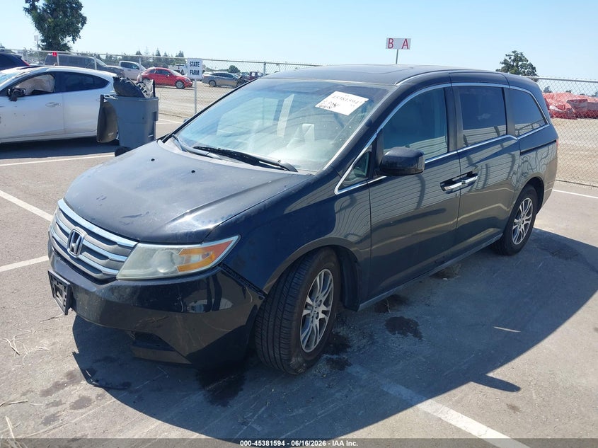 2012 Honda Odyssey Ex-L 5FNRL5H67CB027688 photo 1