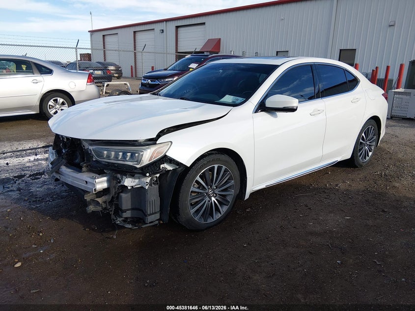 19UUB3F71JA000989 2018 Acura Tlx Advance Pkg photo 1