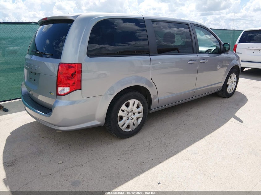 2018 Dodge Grand Caravan Se VIN: 2C4RDGBG2JR296662 Lot: 45381661