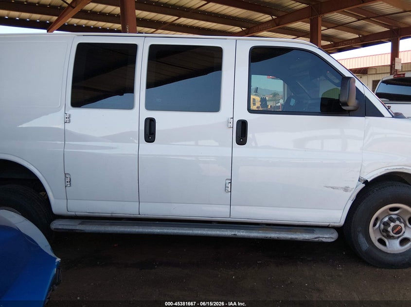 2022 GMC Savana Cargo Rwd 2500 Regular Wheelbase Work Van VIN: 1GTW7AFP7N1156330 Lot: 45381667