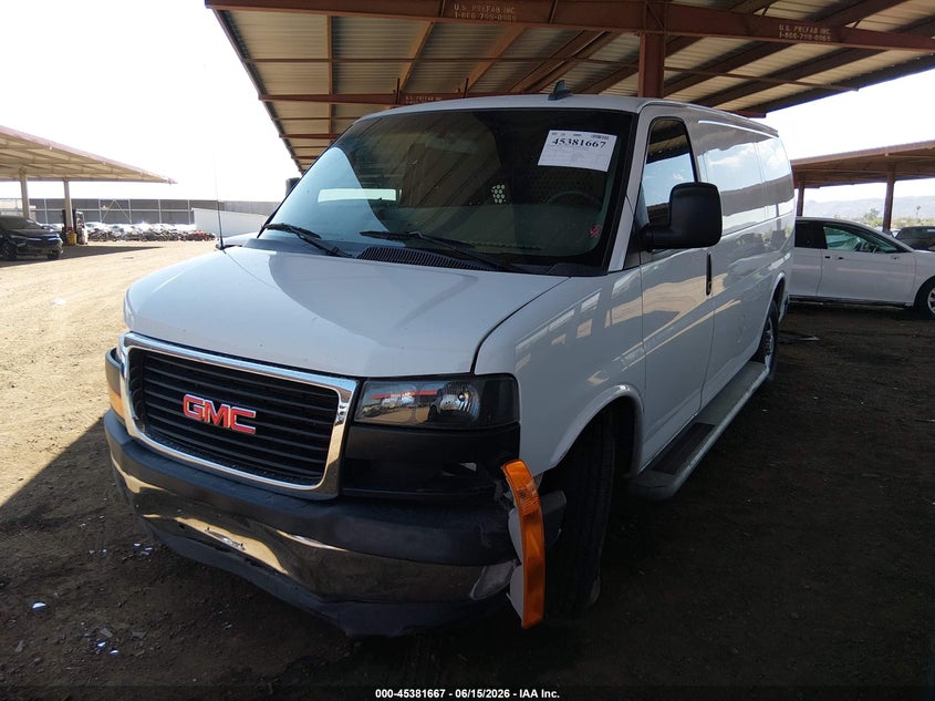 2022 GMC SAVANA CARGO 4.3L V-6 DI, VVT, 27(VIN: 1GTW7AFP7N1156330