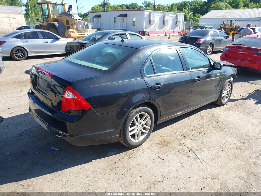 2012 FORD FUSION auction photo 4