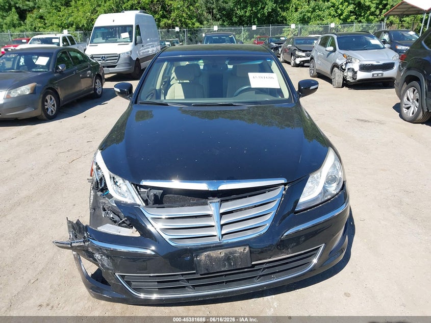 2012 Hyundai Genesis 3.8 VIN: KMHGC4DD6CU198571 Lot: 45381686