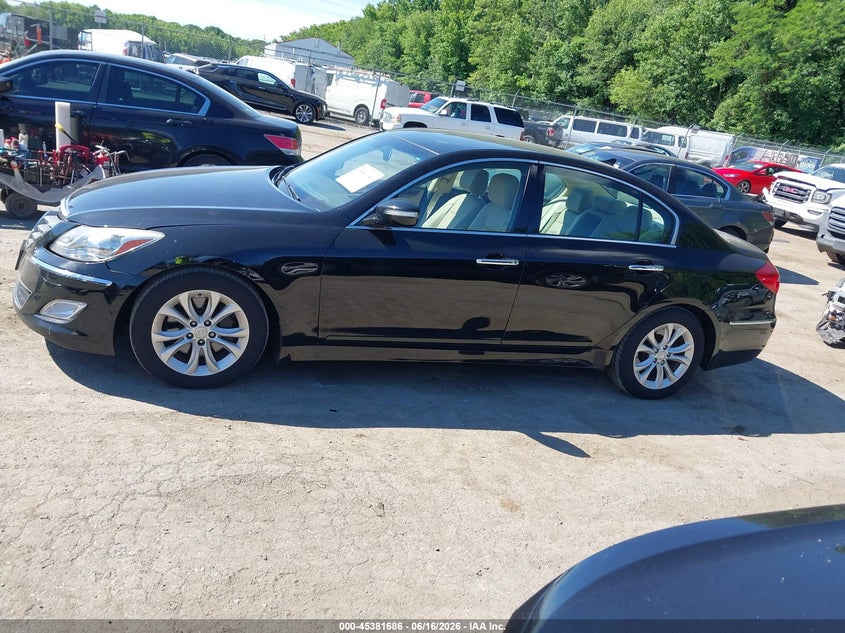 2012 Hyundai Genesis 3.8 VIN: KMHGC4DD6CU198571 Lot: 45381686