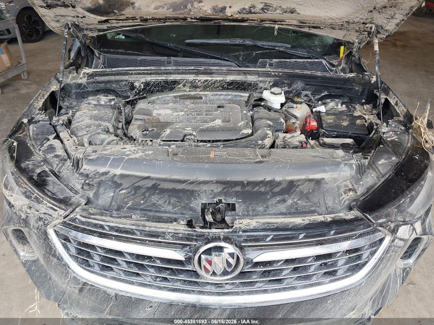 2022 Buick Envision Fwd Preferred VIN: LRBAZLR4XND141528 Lot: 45381693