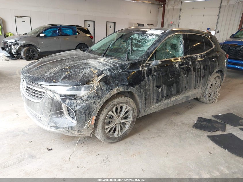 Vin: lrbazlr4xnd141528, lot: 45879688, buick envision fwd preferred 20222