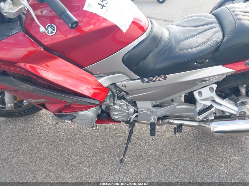 2014 Yamaha Fjr1300 A VIN: JYARP24E1EA001966 Lot: 45381696