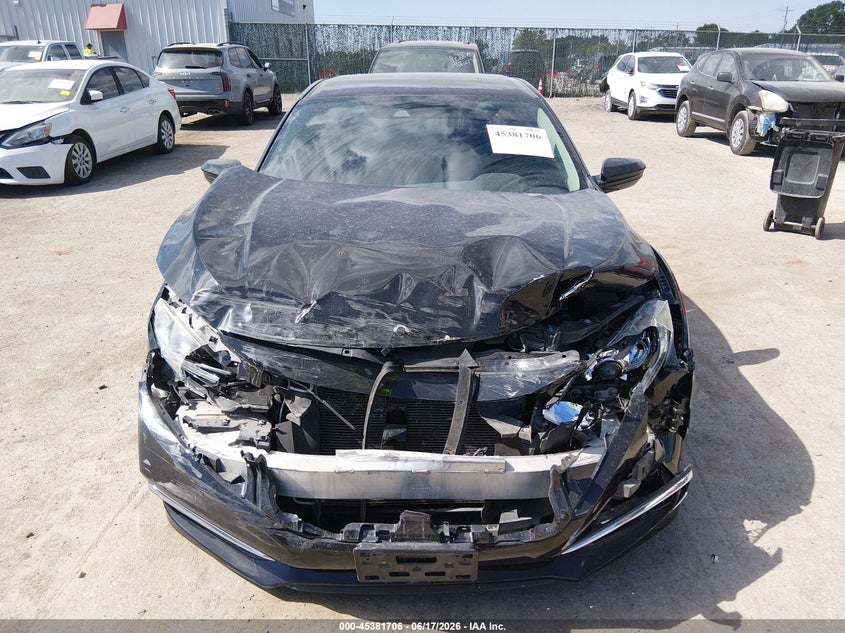 2019 Honda Civic Lx VIN: 2HGFC2F68KH520147 Lot: 45381706