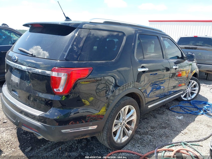 Vin: 1fm5k7f87jgc70028, lot: 45879739, ford explorer limited 20184