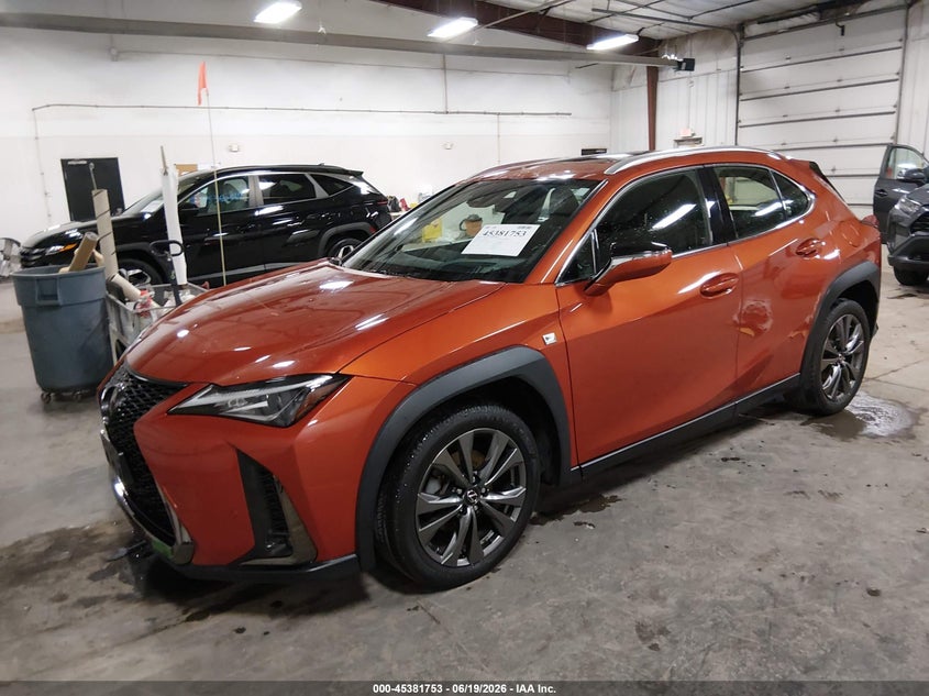 Vin: jthy3jbh5k2005350, lot: 45879748, lexus ux 200 f sport 20192