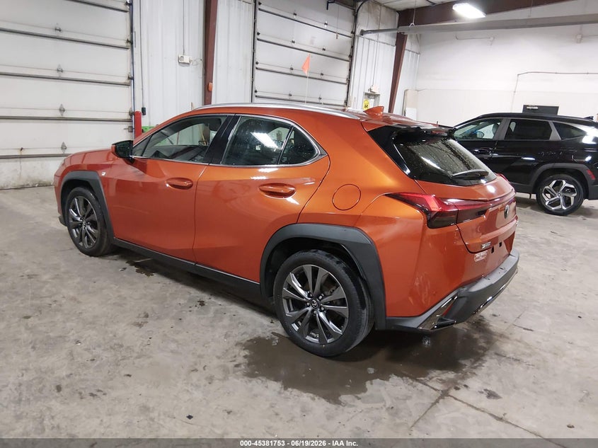 Vin: jthy3jbh5k2005350, lot: 45879748, lexus ux 200 f sport 20193