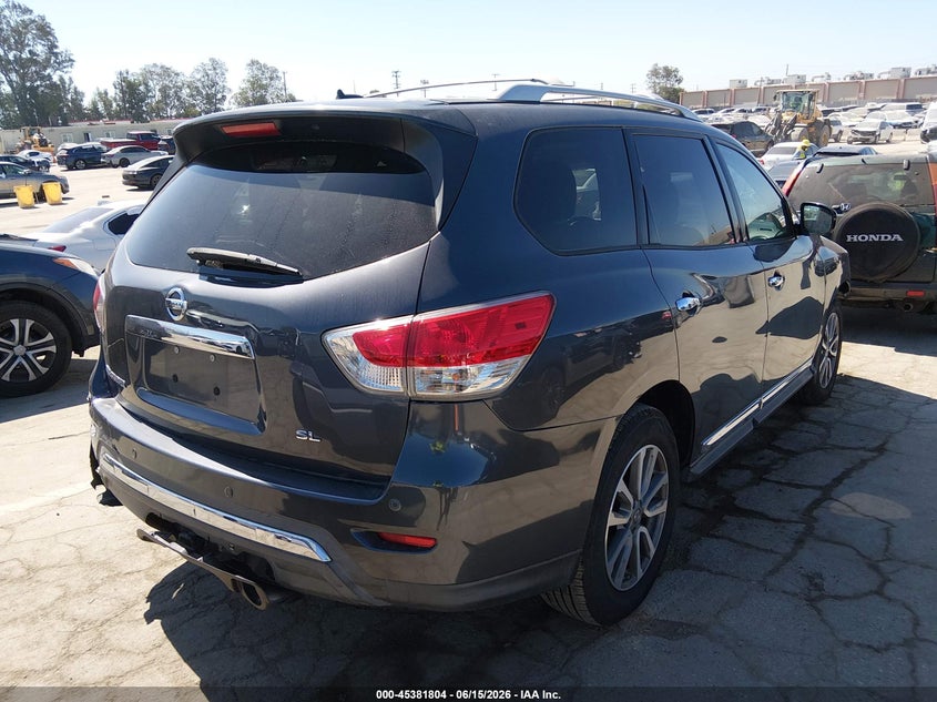 Vin: 5n1ar2mn7dc624728, lot: 45879799, nissan pathfinder sl 20134
