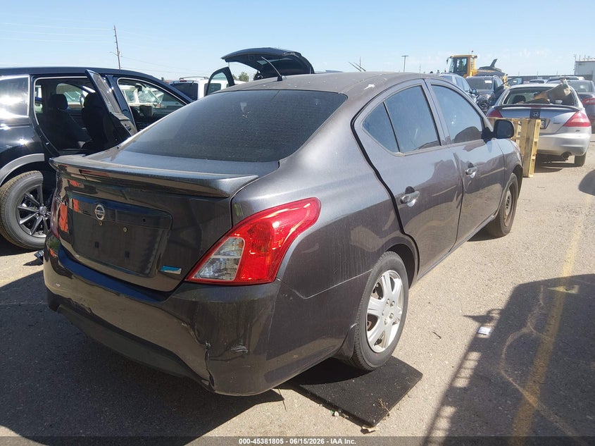 2015 NISSAN VERSA SEDAN 1.6L I-4 DOHC, VVT, 109HP
