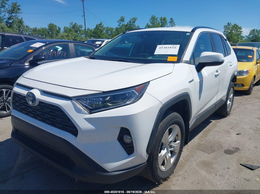 2020 Toyota Rav4 Hybrid Xle 4T3R6RFV5LU001688 photo 1