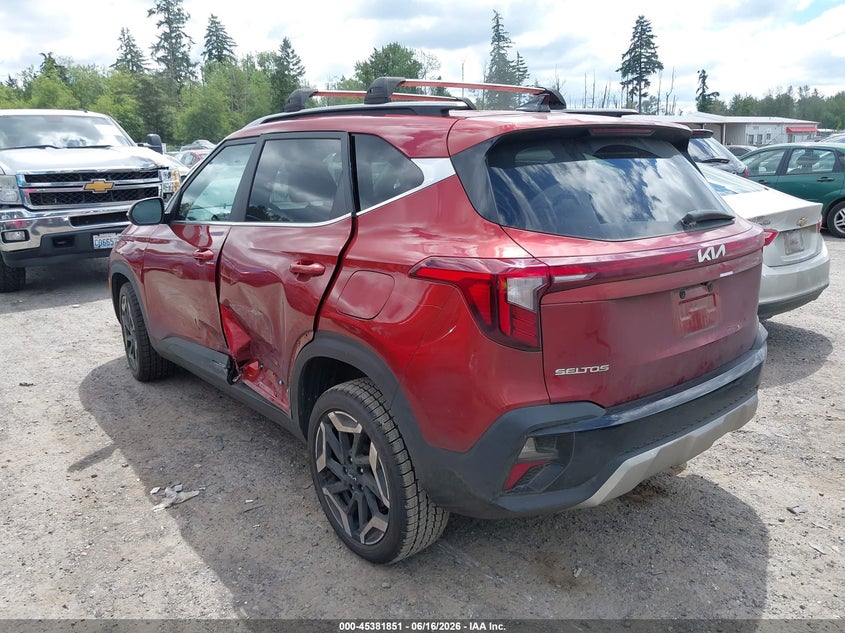 2024 KIA SELTOS auction photo 3