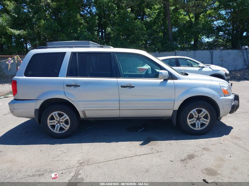 HONDA PILOT 2004 VIN 2HKYF18434H564684