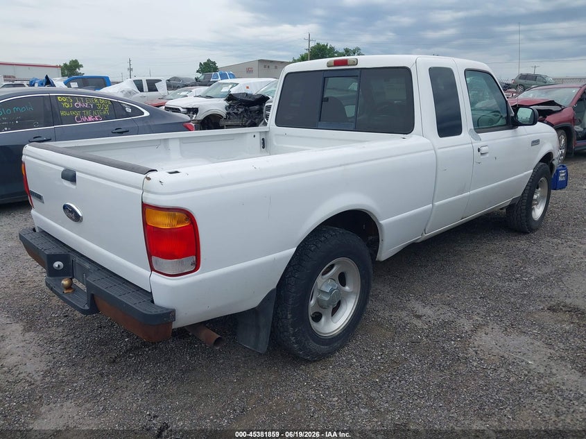 1999 FORD RANGER TRUCK 3.0L V-6 152HP