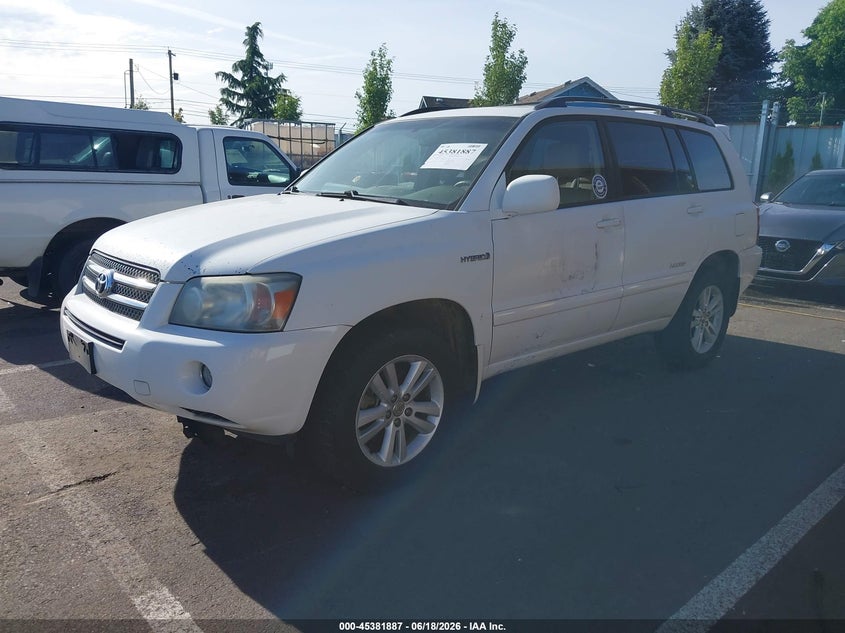 2007 Toyota Highlander Hybrid Limited V6 JTEHW21A170034572 photo 1