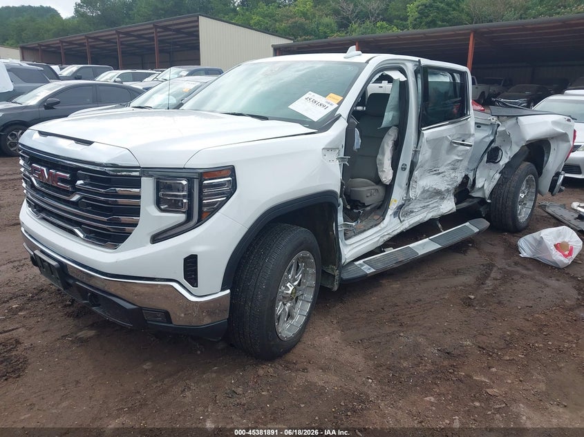 2022 Gmc Sierra 1500 4wd  Short Box Slt 3GTUUDED8NG608019 photo 1