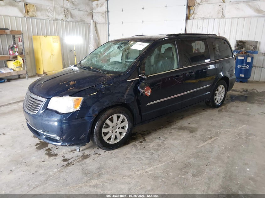 Vin: 2c4rc1bg2er125397, lot: 45879893, chrysler town & country touring 20142