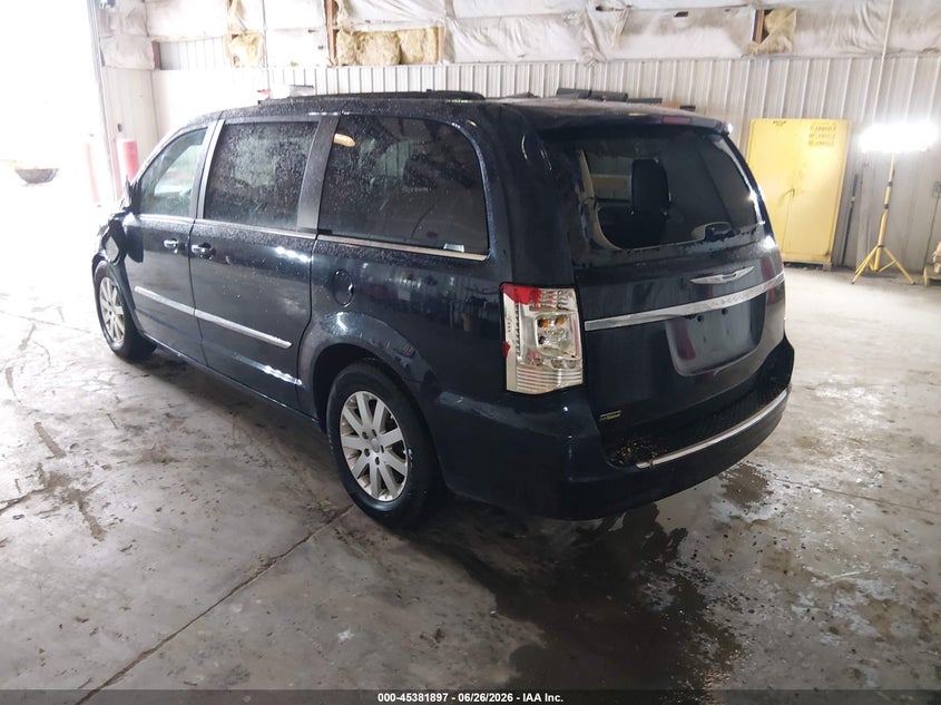 Vin: 2c4rc1bg2er125397, lot: 45879893, chrysler town & country touring 20143