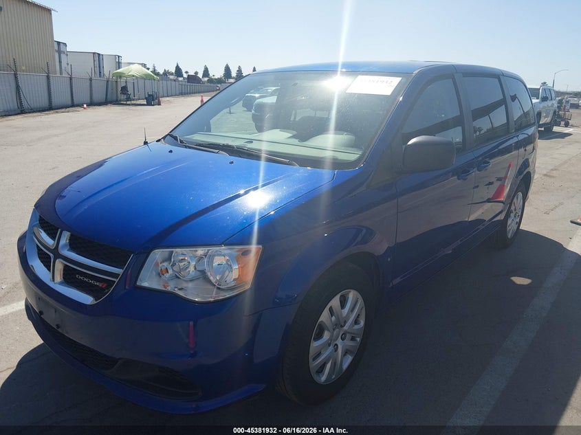2018 Dodge Grand Caravan Se 2C4RDGBG3JR254839 photo 1