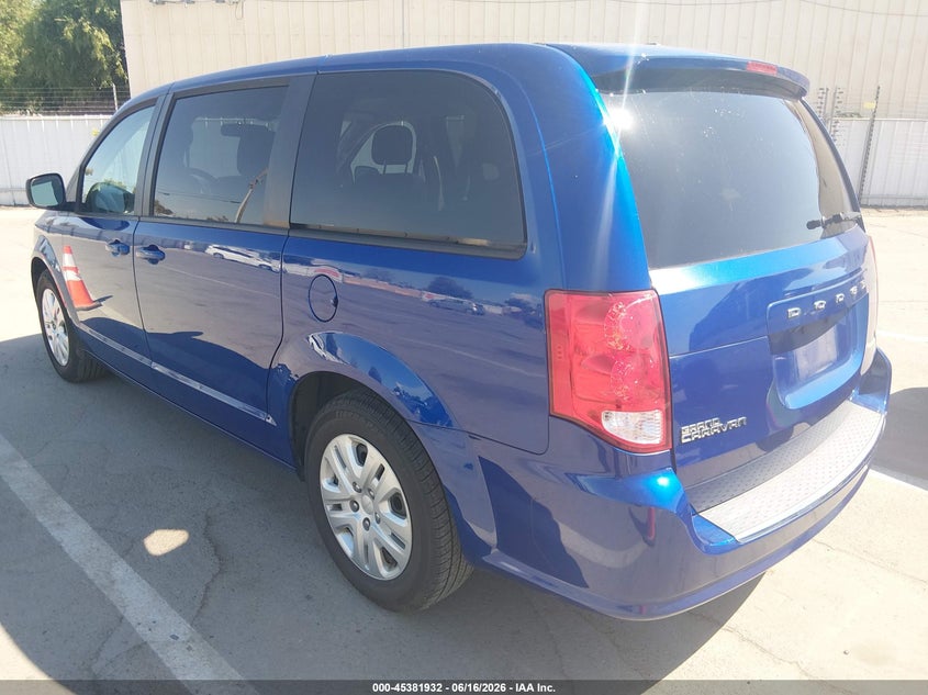 2018 Dodge Grand Caravan Se VIN: 2C4RDGBG3JR254839 Lot: 45381932