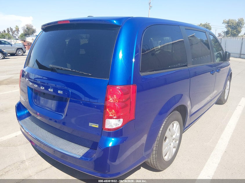 2018 Dodge Grand Caravan Se VIN: 2C4RDGBG3JR254839 Lot: 45381932