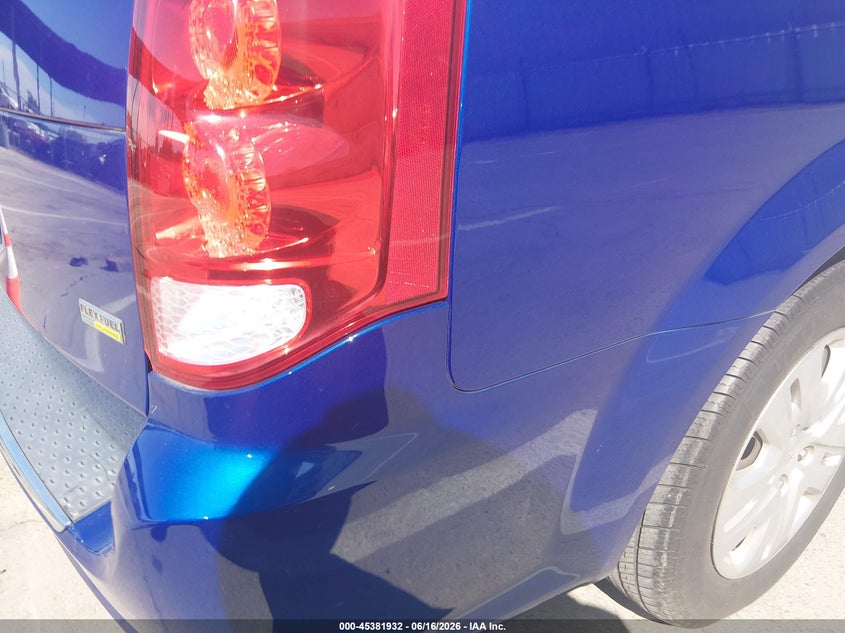 2018 Dodge Grand Caravan Se VIN: 2C4RDGBG3JR254839 Lot: 45381932