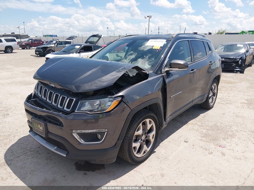 2018 Jeep Compass Limited Fwd 3C4NJCCBXJT156035 photo 1