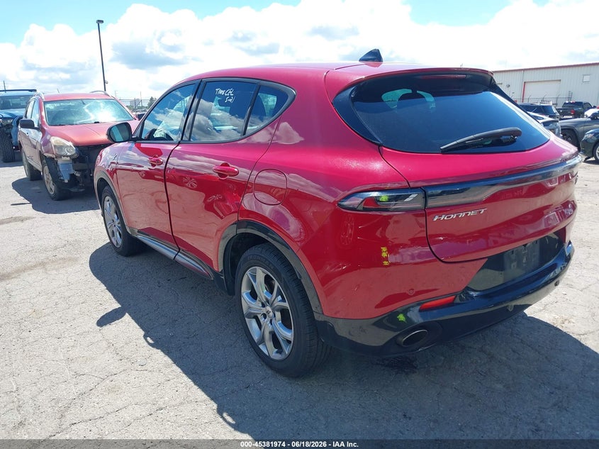 Vin: zacpdfcwxr3a34371, lot: 45879969, dodge hornet r/t eawd 20243