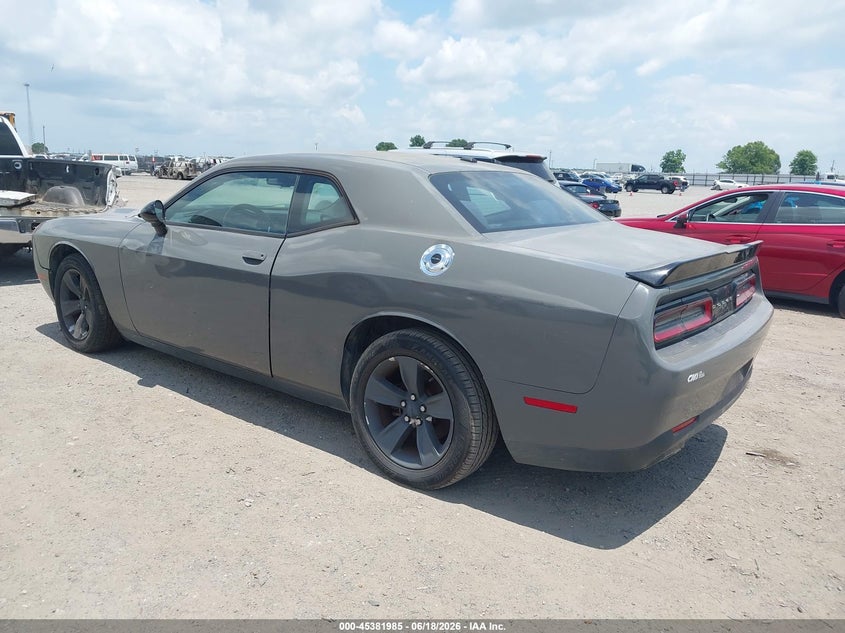 Vin: 2c3cdzag0jh242502, lot: 45879980, dodge challenger sxt 20183