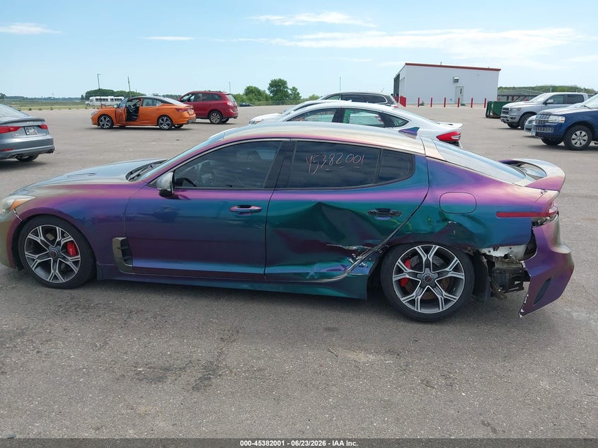 2018 Kia Stinger Gt VIN: KNAE35LC3J6030802 Lot: 45382001