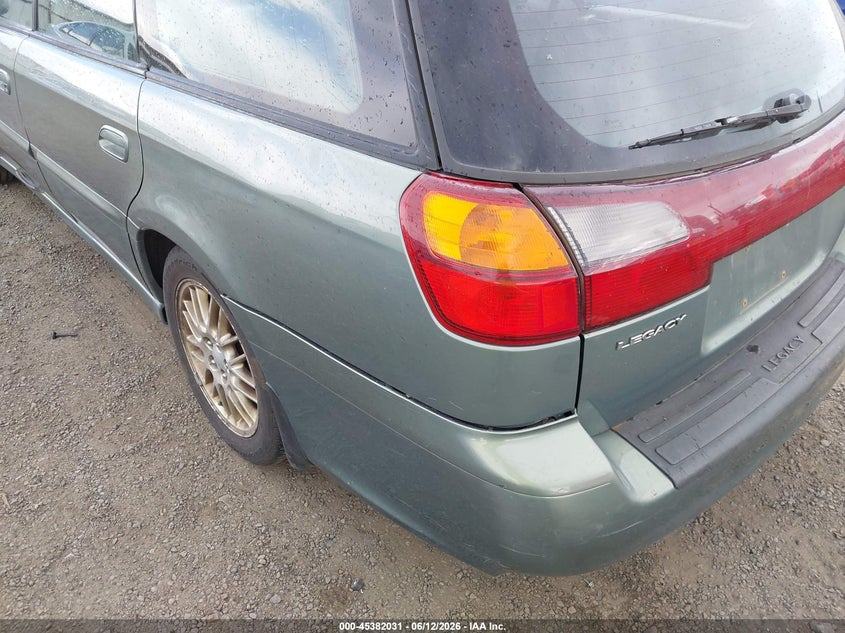 2004 Subaru Legacy L/L W/35Th Anniversary Edition VIN: 4S3BH625147302455 Lot: 45382031