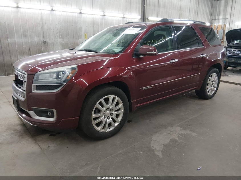 Vin: 1gkkvtkd5fj340831, lot: 45880039, gmc acadia denali 20152