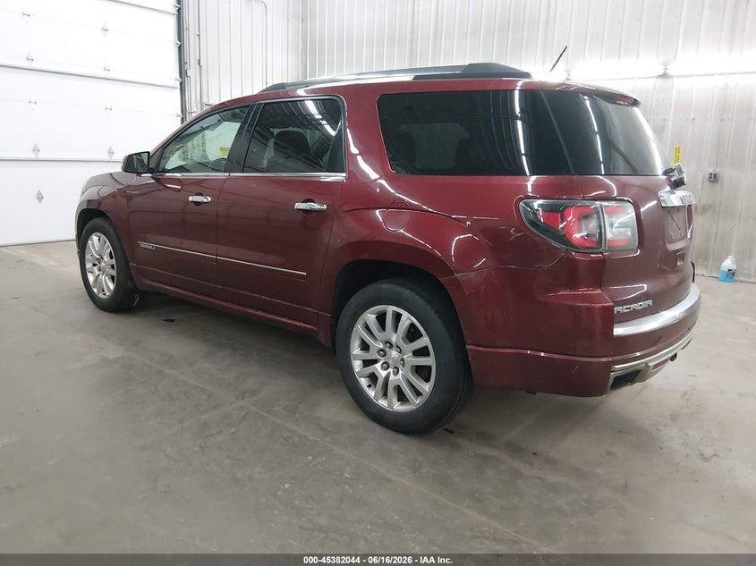 Vin: 1gkkvtkd5fj340831, lot: 45880039, gmc acadia denali 20153
