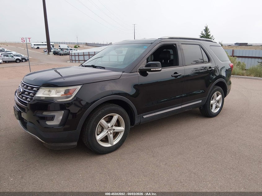 Vin: 1fm5k8d88ggc94999, lot: 45880047, ford explorer xlt 20162