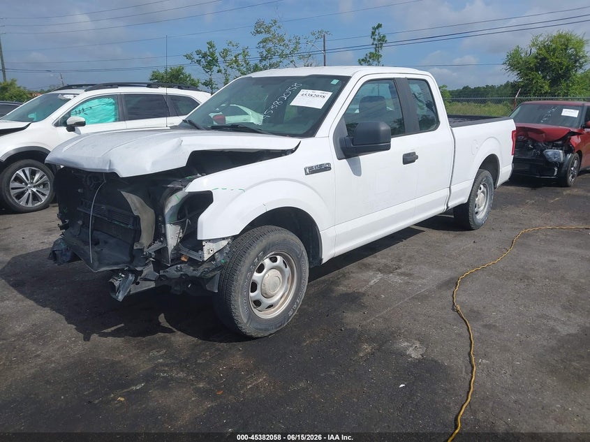 Vin: 1ftex1cf9fke34888, lot: 45880053, ford f-150 xl 20152