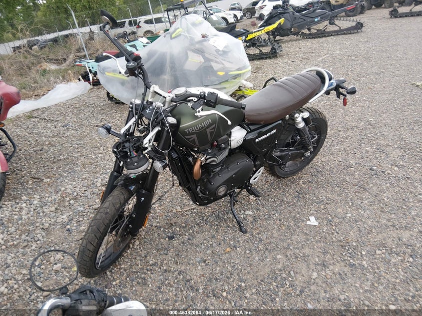 2026 TRIUMPH MOTORCYCLE SCRAMBLER auction photo 2