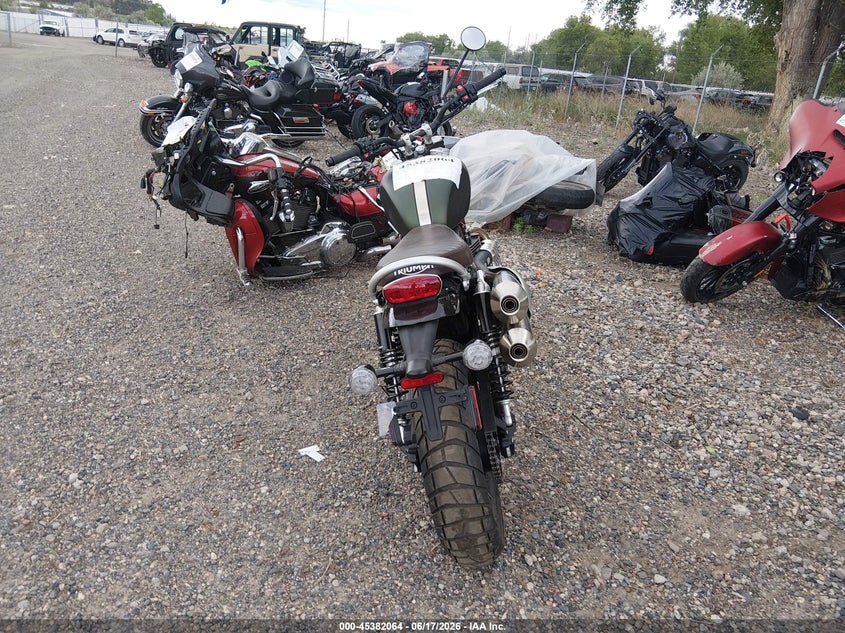 2026 TRIUMPH MOTORCYCLE SCRAMBLER auction photo 6