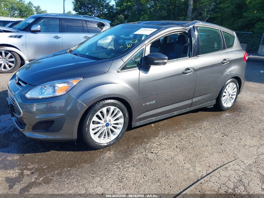 Vin: 1fadp5au6jl105899, lot: 45880061, ford c-max hybrid se 20182