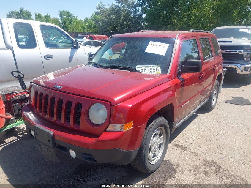 2012 Jeep Patriot Sport 1C4NJRBB8CD598034 photo 1