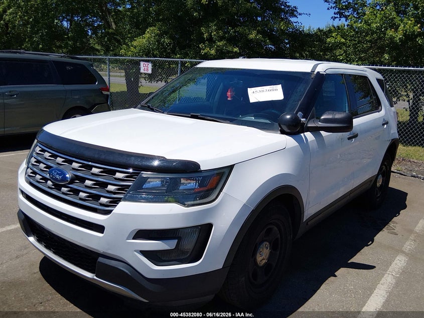 Vin: 1fm5k8ar7hgb22557, lot: 45880075, ford utility police interceptor 20172